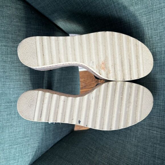 Vince Camuto Women black Platform Ankle Strap Open toe Wedge Sandals size 8 EUC! - Picture 10 of 12